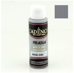 CADENCE Premium akril festék, 70 ml, szürke