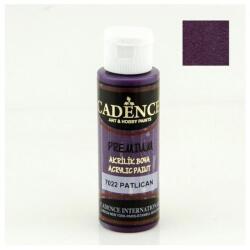 CADENCE Premium akril festék, 70 ml, padlizsán