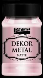  Pentart dekormetál matt festék, rózsaarany, 100 ml