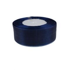  Organza szalag, kék, szélessége 38 mm. Az ár egy méterre vonatkozik