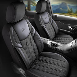 PANDA-CSC Huse auto BERLIN negru-gri, față 1+1