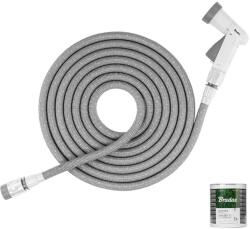 Bradas SECRET HOSE flexibilis tömlő szett (+locsolópisztoly) 8m-24m - szürke
