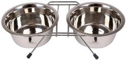 Nobleza Etetőtál fém dupla d11xh6, 5cm/ 34x15, 5x8, 2cm 28627 (028627)