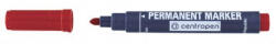 Centropen Marker Centropen 8510 permanent roșu vârf cilindric 2, 5 mm (2010200629)