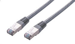 C-TECH Patchcord Cat5e, FTP, gri, 15m (CB-PP5F-15)