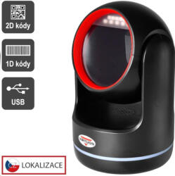 VIRTUOS CCD cititor 2D Virtuos HT-861A, staționar, USB, negru (EHE0009)