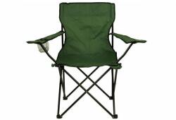  Scaun pliabil de camping, negru, verde