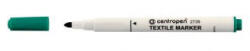 Centropen Marker Centropen 2739 pentru textile varf cilindric verde 3, 5 mm (2010200748)