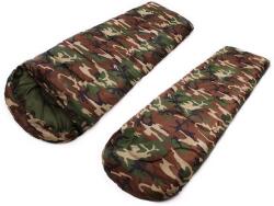  Sac de dormit pentru drumeții, 210x75cm, camuflaj Sac de dormit
