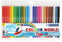 Centropen Marker Centropen 7550/24 24 culori 1mm (2010200841)