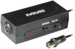 EVOLVEO Amp 1, amplificator antenă FM/DAB+/DVB-T2, filtru LTE, 4G, 5G (tdeamp1)