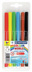 Centropen Marker Centropen 7550/6 6 culori 1mm (2010200837)