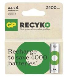 GP Batteries GP ReCyko NiMH Akkumulátor HR6 (AA) 2100mAh 4db (B25214) (B25214)