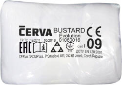 CERVA Mănuși BUSTARD EVO VAM + PVC ter alb 10 (0106001680100VAM)