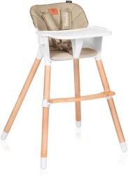 Lionelo Scaun de masa, Lionelo, Koen, Din fag, 2 in 1, Transformabil, Sustine 30 kg, 6 luni+, Conform cu standardul european de securitate EN14988, Bej (LO-KOEN_BEIGE_SAND) - strollers