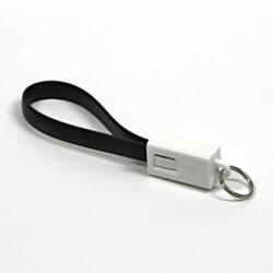 Neutralle Cablu USB (2.0), USB A tată - microUSB tată, 49160, 0, 2 m, negru, breloc, REDUCERE