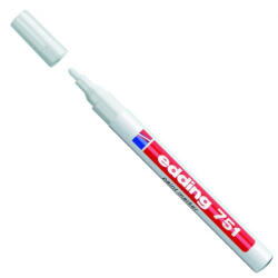 edding Marker Edding 751 lac alb 1-2mm