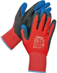 CERVA VANELLUS FH mănuși dipper. în roșu latex 9 (0108009320090)