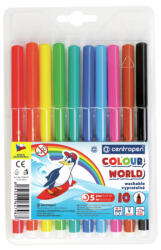 Centropen Marker Centropen 7550/10 10 culori 1mm (2010200838)