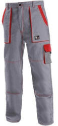 CXS Pantaloni cu talie CXS LUXY JOSEF, barbati, gri-rosu, marimea 52 (1020-006-705-52)