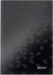 Leitz Notebook WOW, A5, linie, negru (46271095)