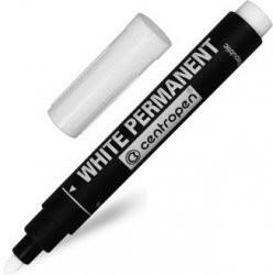 Centropen Marker Centropen 8586 permanent alb vârf cilindric 2, 5 mm (2110200242)