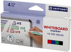 Centropen Marker Centropen 8559/4 pentru table albe 4 culori varf cilindric 2, 5 mm (2010200014)