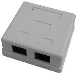 Datacom Priză dublă deasupra plăcii de gips-carton-2xRJ45, Cat5e UTP (2312)