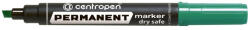 Centropen Marker Centropen 8516 permanent verde vârf cu pană 2-5mm (2110200256)