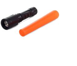 Bailong Lanternă AKU Bailong BL-1898B, tip led CREE XPE mâner de avertizare