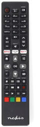 Nedis TVRC45PHBK - Telecomandă de rezervă | Philips TV | Preprogramată | Negru (TVRC45PHBK)
