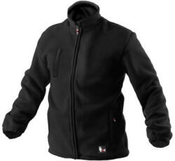 CXS Jachetă fleece pentru bărbați OTAWA, neagră, mărimea 2XL (1240-001-800-96)