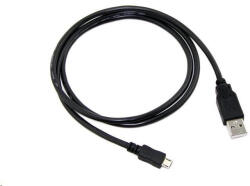 C-Tech Cablu USB 2.0 AM/Micro, 2m, negru (CB-USB2M-20B)