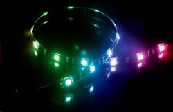 Akasa Banda LED AKASA Vegas MB, magnetica, 50cm, RGB 12V (AK-LD05-50RB)