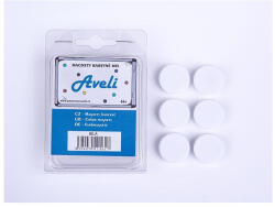 Aveli Set magnet AVELI, culoare albă (XRT-00098)