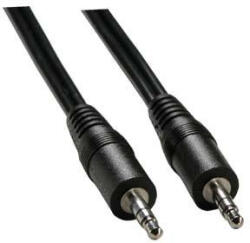  Cablu audio Jack (3.5mm) mascul - Jack (3.5mm) mascul, 2.5m, negru, REDUCERE