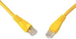 SOLARIX cablu de patch-uri CAT6 UTP PVC 1m galben, rezistent la smucituri (28640109)