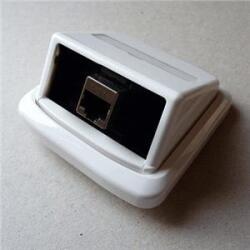 ABB Priză simplă ABB TANGO 1xRJ45 cat6 STP alb ABB TANGO 1xRJ45 cat6 STP alb (2391)