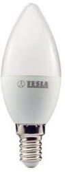 TESLA TESLA - LED CL140530-7, bec de lumânare cu lumânare, E14, 5W, 230V, 400lm, 25 000h, 3000K alb cald,