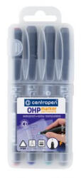Centropen Marker Centropen 2636/4 F permanent 4 culori 0, 6 mm (2010200344)