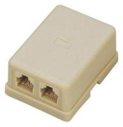 Datacom Soclu UTP CAT3 2xRJ11 pentru gips-carton sl. kost (2306)