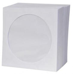 Logo Coperta pentru 1 CD, hartie, alb, cu fereastra, Logo, pachet 100