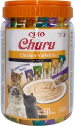 Inaba Foods Churu Variety Chicken Mix recompense cu pui pentru pisici 50x14g (700g)