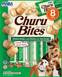 Inaba Foods Churu Bite Chicken 8x12g pui și ton wrap pentru câini