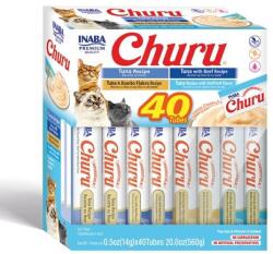 Inaba Foods Churu Varieties Tuna 40x14g Recompense pentru pisica, cu ton