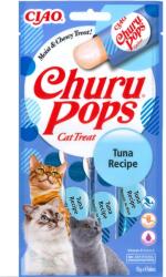 Inaba Foods Churu Pops Tuna 4x15g recompensa lichida cu ton pentru pisici