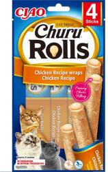 Inaba Foods Churu Rolls Chicken 4x10g rulouri pui pentru pisici