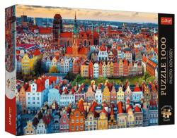 Trefl 1000 db-os Premium Plus puzzle - View on Gdańsk, Poland (10856) (10856)