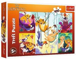 Trefl 100 db-os puzzle - Disney Oroszlánkirály - Brave King of the jungle (16478) (16478)