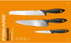 Fiskars Essential 3 db-os kezdő késkészlet új (1065583) - websale